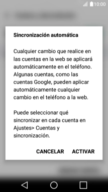 Pulsa ACTIVAR.