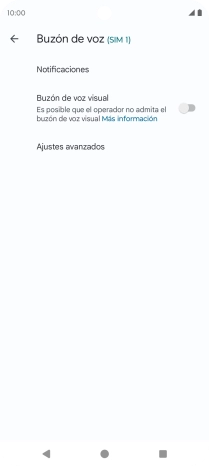 Pulsa Ajustes avanzados.