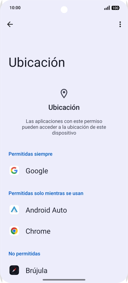 Pulsa la app deseada.
