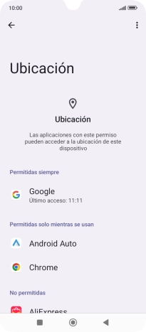 Pulsa la app deseada.