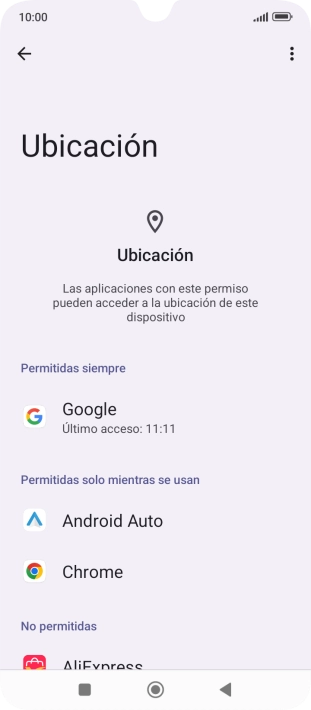 Pulsa la app deseada.