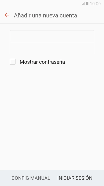 Pulsa INICIAR SESIÓN.