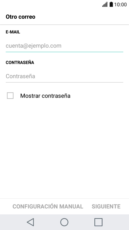 Pulsa en el campo bajo 