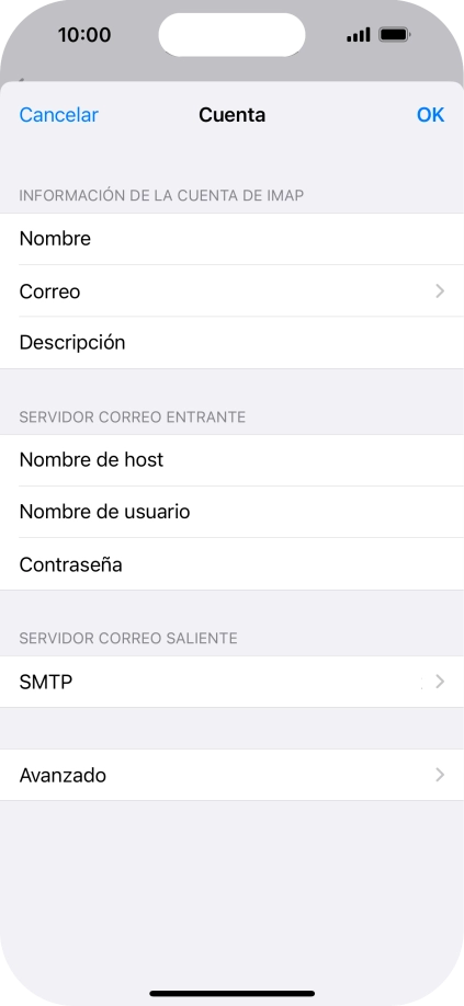 Pulsa SMTP.
