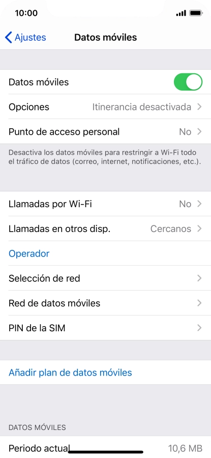 Pulsa Opciones.