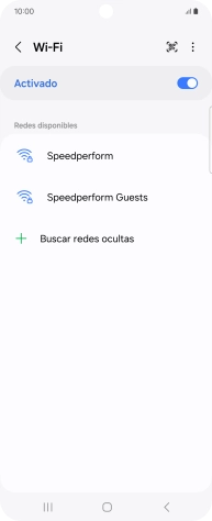 Pulsa el icono de menú.
