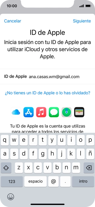 Pulsa Siguiente.