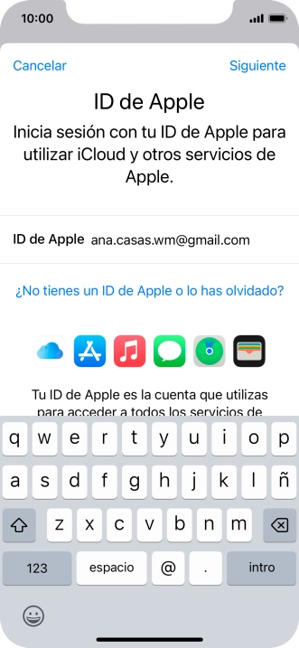 Pulsa Siguiente.