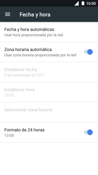 Pulsa la tecla de inicio para terminar y regresar a la pantalla de inicio.