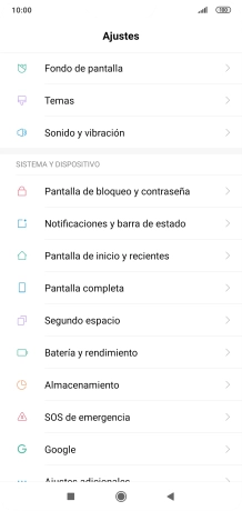 Pulsa Pantalla de bloqueo y contraseña.