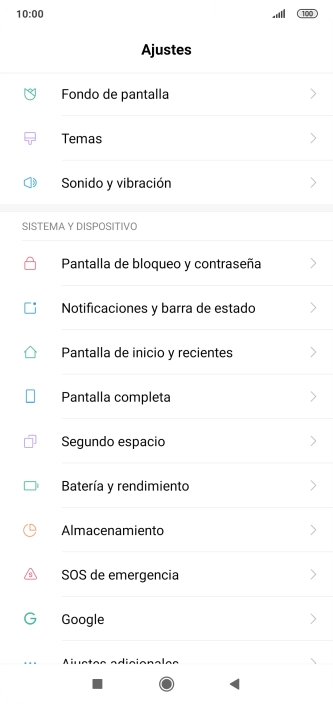 Pulsa Pantalla de bloqueo y contraseña.