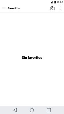 Desliza el dedo hacia la derecha desde la parte izquierda de la pantalla.