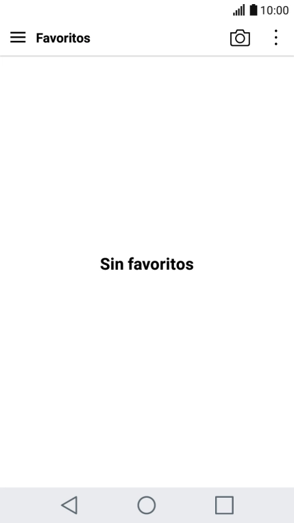 Desliza el dedo hacia la derecha desde la parte izquierda de la pantalla.