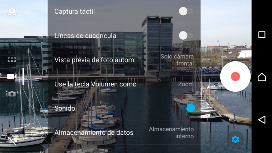 Pulsa Almacenamiento de datos.