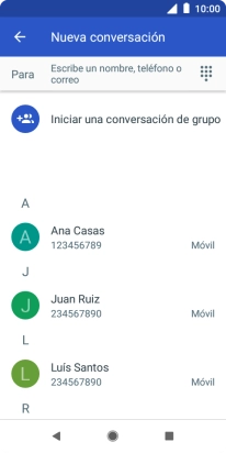 Pulsa en el campo junto a 