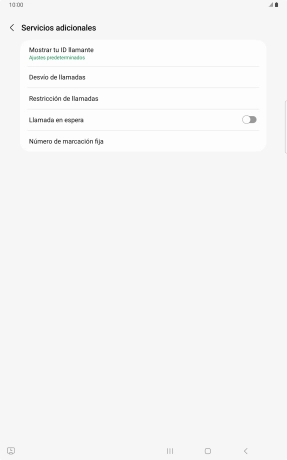 Pulsa Desvío de llamadas.