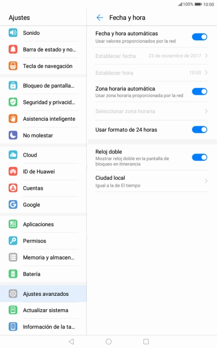 Pulsa la tecla de inicio para terminar y regresar a la pantalla de inicio.