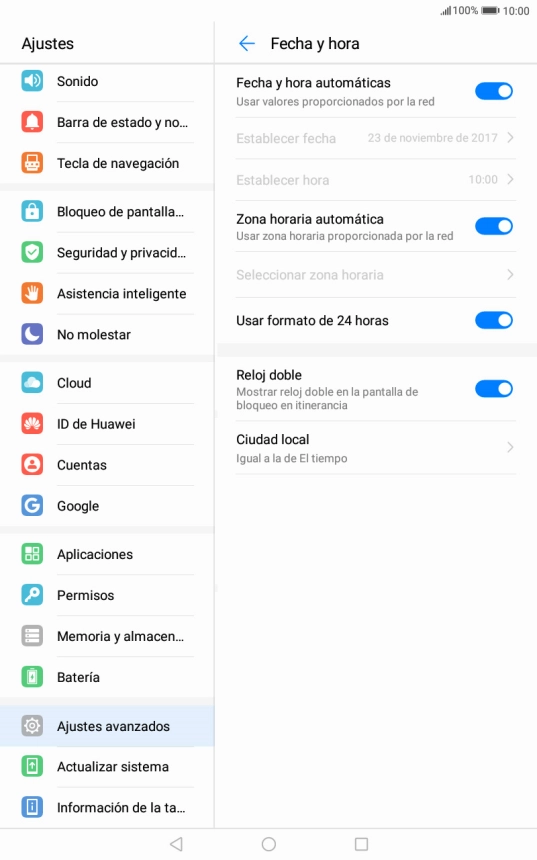 Pulsa la tecla de inicio para terminar y regresar a la pantalla de inicio.