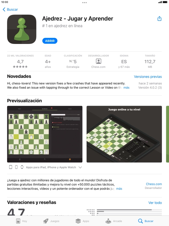 Pulsa la tecla de inicio para terminar y regresar a la pantalla de inicio.