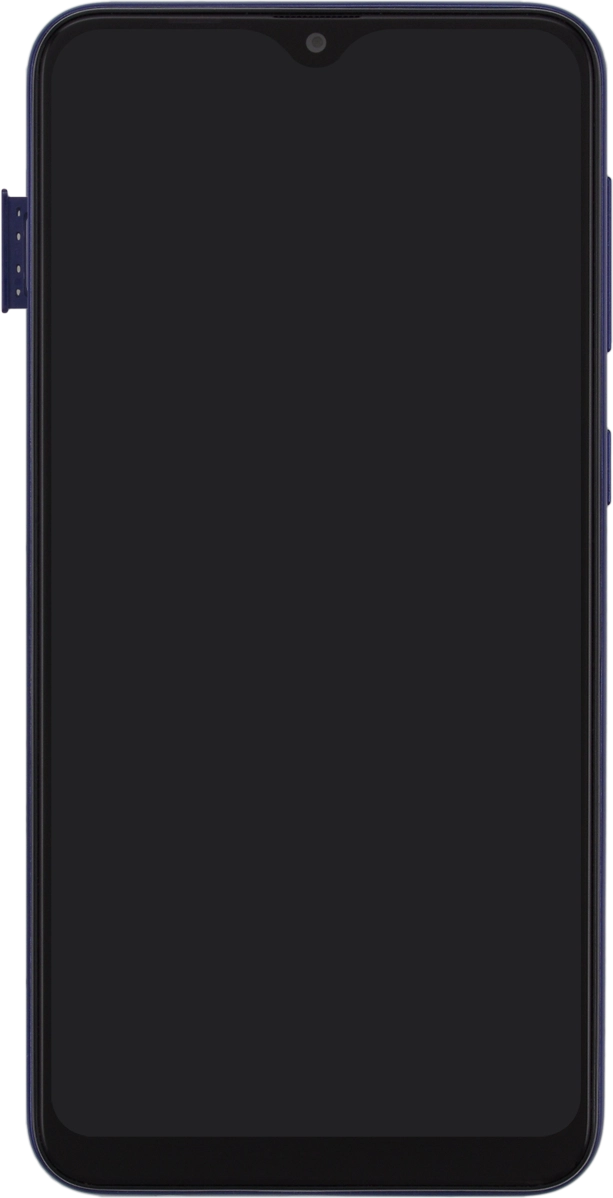 Retira el contenedor de tarjetas del teléfono.