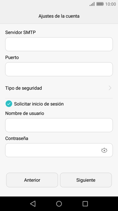 Pulsa Solicitar inicio de sesión para desactivar la función.