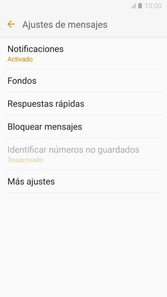Pulsa Más ajustes.