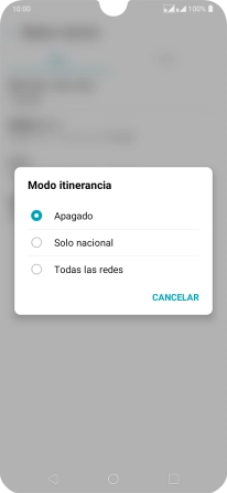 Pulsa el ajuste deseado para activar o desactivar la función.