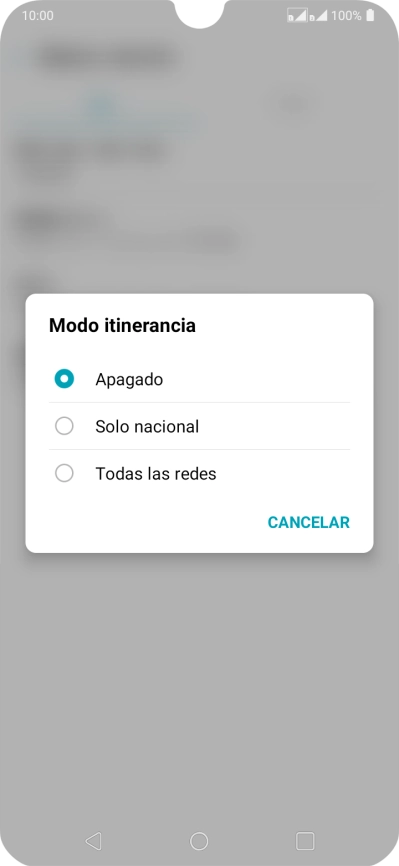 Pulsa el ajuste deseado para activar o desactivar la función.