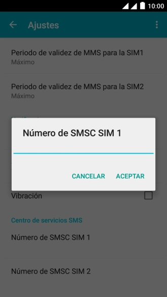 Introduce +34607003110 y pulsa ACEPTAR.