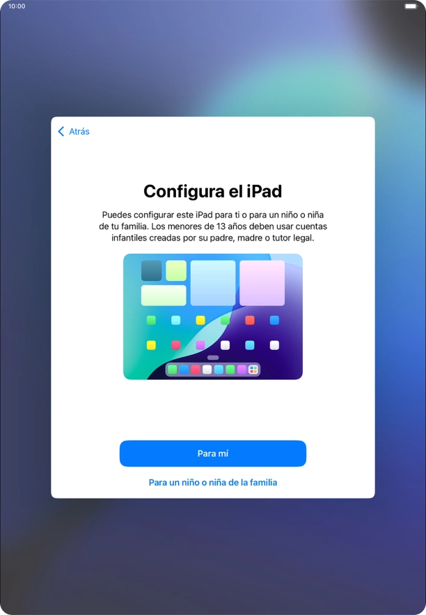 Pulsa Para mí.