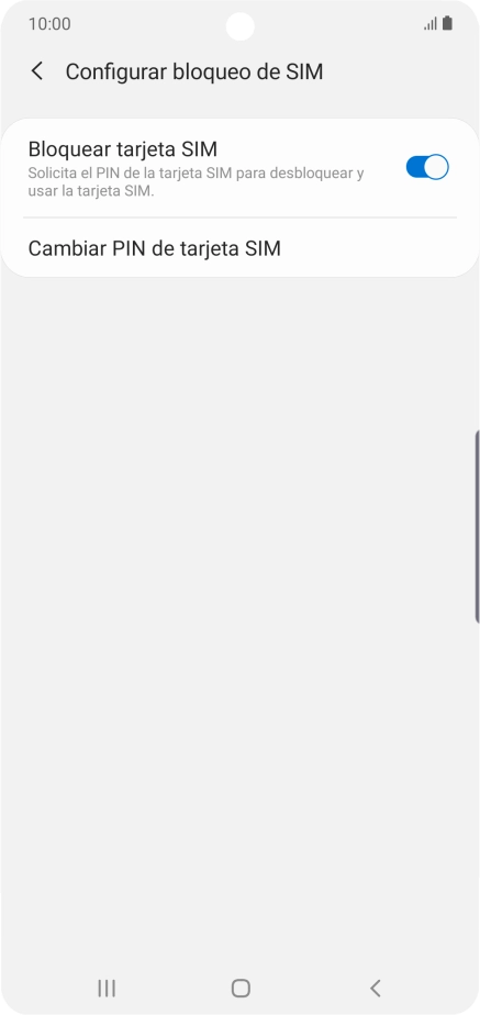 Pulsa el indicador junto a 