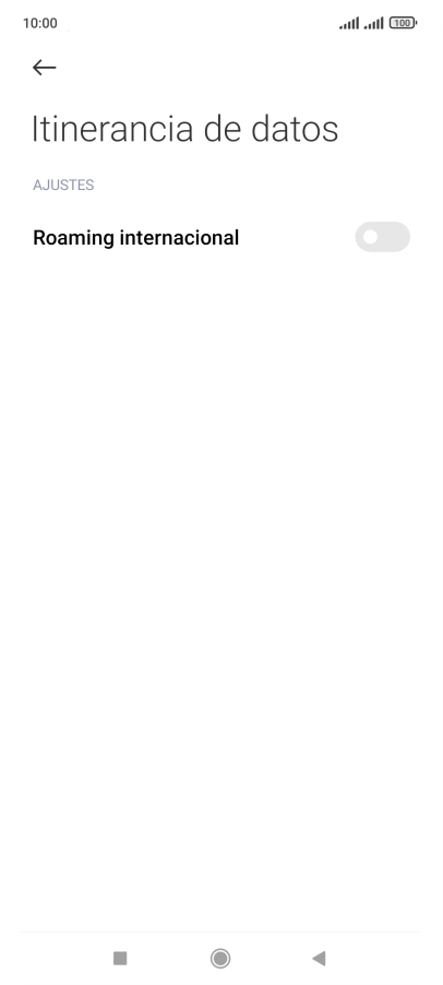 Pulsa el indicador junto a 