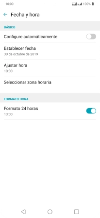 Pulsa el indicador junto a 