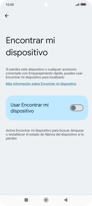 Pulsa el indicador junto a 