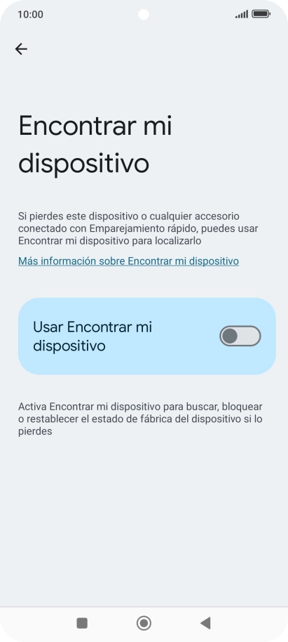 Pulsa el indicador junto a 