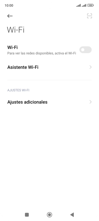 Pulsa el indicador junto a 