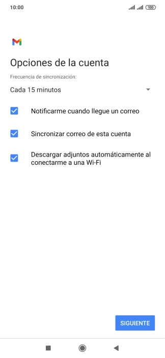 Pulsa la lista desplegable bajo 
