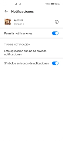 Pulsa el indicador junto a 