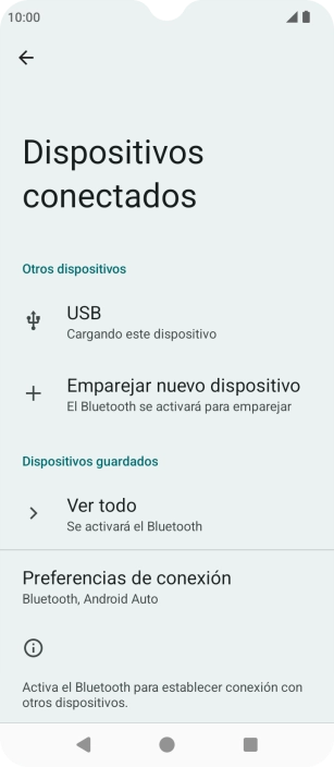 Pulsa Emparejar nuevo dispositivo.