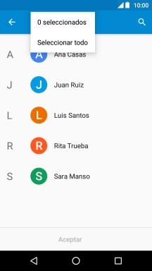 Pulsa Seleccionar todo.