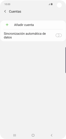 Pulsa Añadir cuenta.