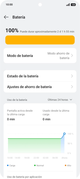Desliza el dedo hacia arriba desde la parte inferior de la pantalla para terminar y volver a la pantalla de inicio.