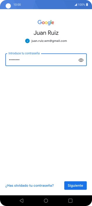 Pulsa Siguiente.
