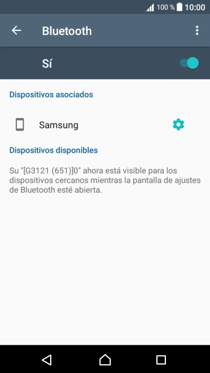 Pulsa la tecla de inicio para terminar y regresar a la pantalla de inicio.