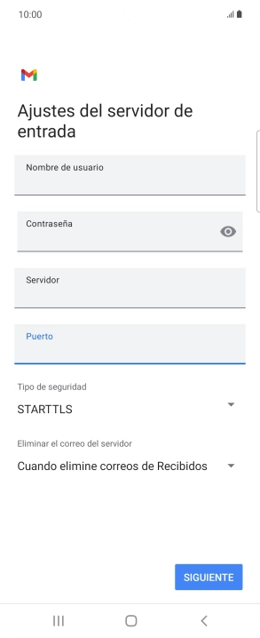 Pulsa la lista desplegable bajo 