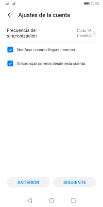 Pulsa Frecuencia de sincronización.