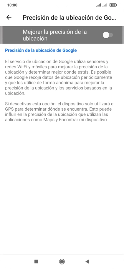 Si pulsas el indicador junto a 