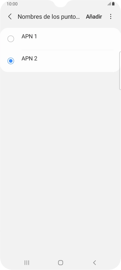 Pulsa la tecla de inicio para terminar y regresar a la pantalla de inicio.
