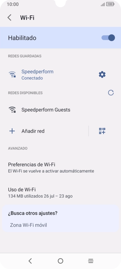 Pulsa la tecla de inicio para terminar y regresar a la pantalla de inicio.