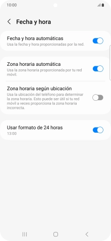 Pulsa la tecla de inicio para terminar y regresar a la pantalla de inicio.